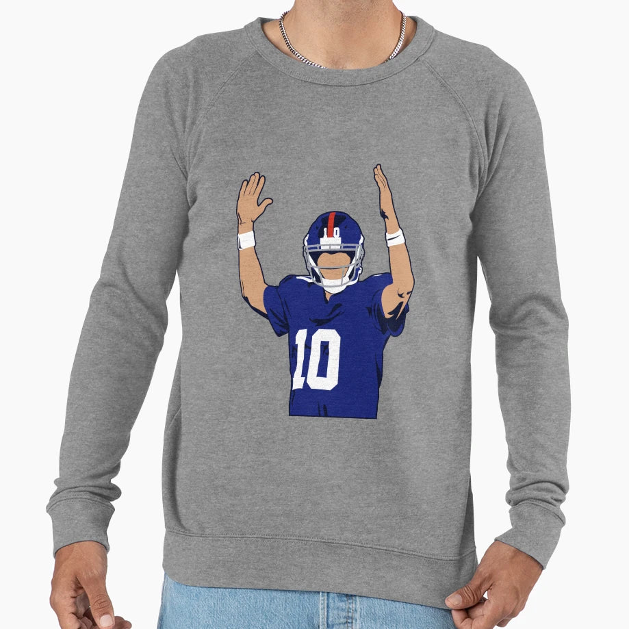 Eli Manning Sweatshirt - Fun Novelty Design Unisex - T-Shirt, Sweatshirt, Hoodie