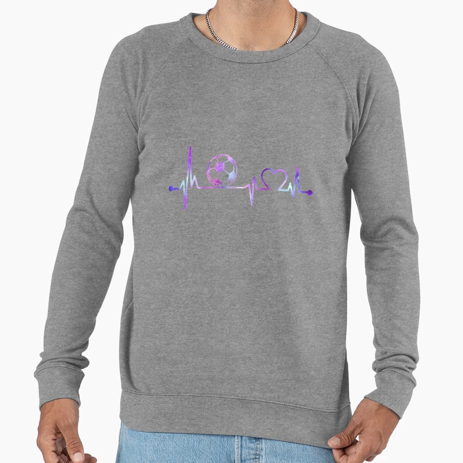 Copy Motocross Heartbeat Galaxy Sweatshirt - Streetwear Style Men Women - T-Shirt, Sweatshirt, Hoodie