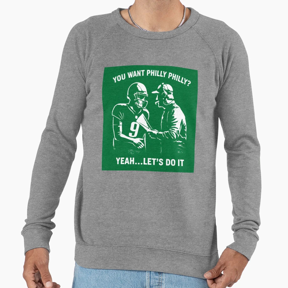 Philly Special White Sweatshirt - Streetwear Style Unisex - T-Shirt, Sweatshirt, Hoodie