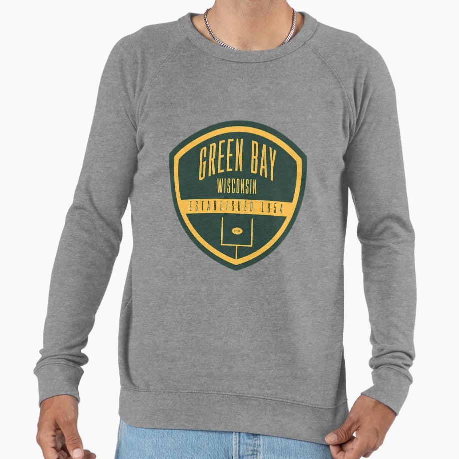 Green Bay Football Sweatshirt - Casual Everyday Wear Unisex - T-Shirt, Sweatshirt, Hoodie