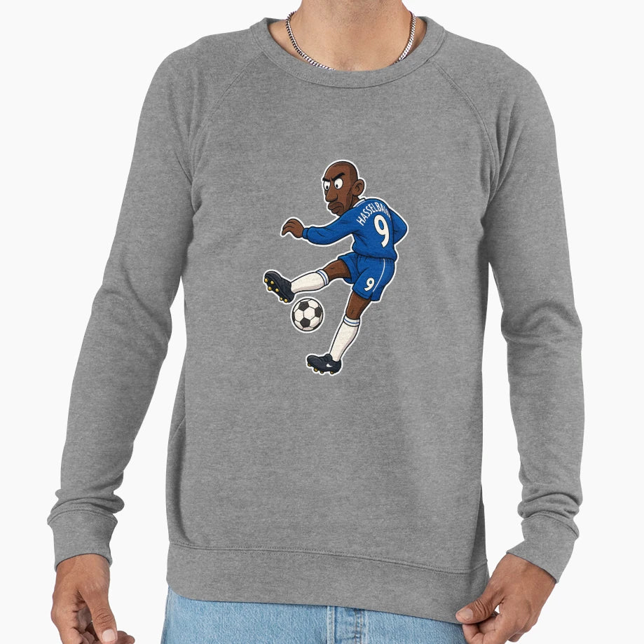 Jimmy Floyd Hasselbaink Sweatshirt - Graphic Print for Adults - T-Shirt, Sweatshirt, Hoodie
