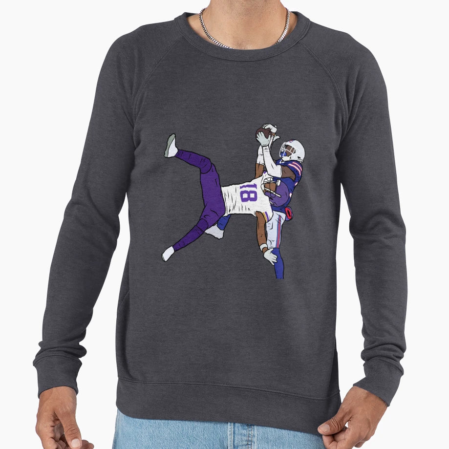 JJ Catch Sweatshirt - Minimalist Print Men Women - T-Shirt, Sweatshirt, Hoodie