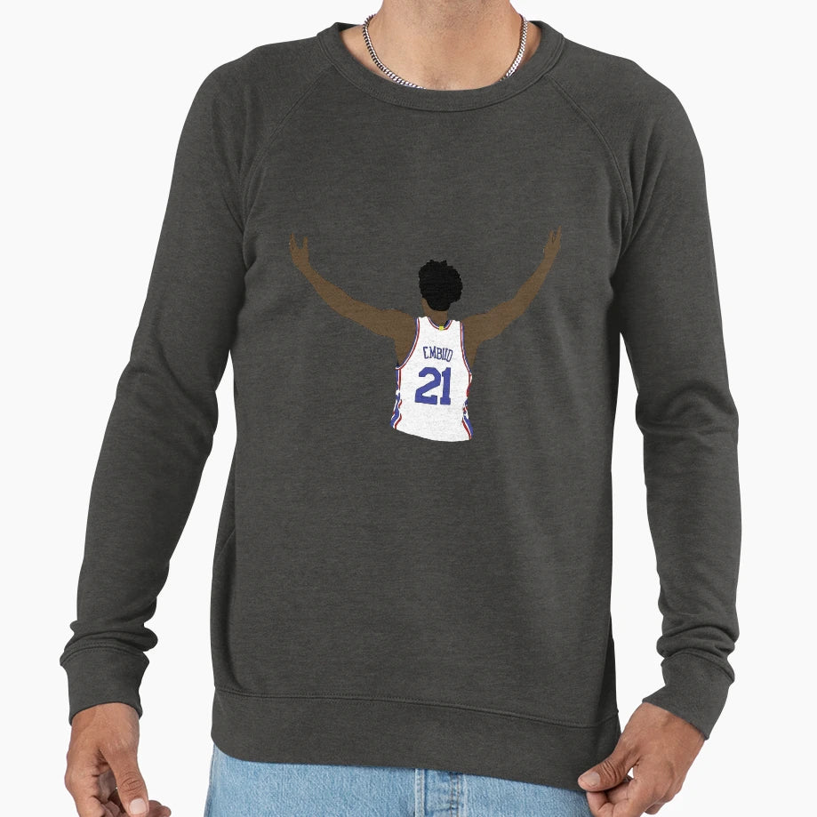 Joel Embiid Embrace Crowd Sweatshirt - Casual Everyday Wear for Adults - T-Shirt, Sweatshirt, Hoodie
