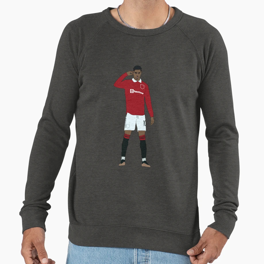 Marcus Rashford Mentality Focus Goal Sweatshirt - Novelty Apparel Unisex - T-Shirt, Sweatshirt, Hoodie