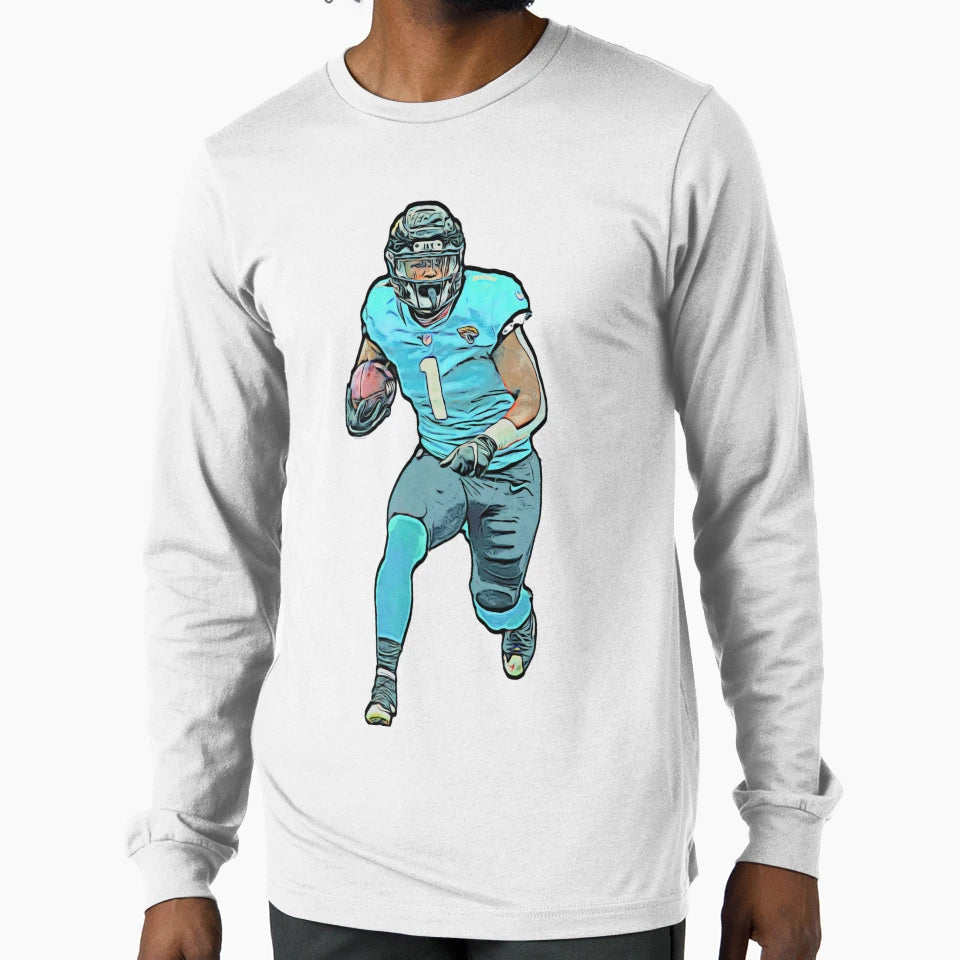 Travis Etienne Travis Etienne Jaguars T-Shirt - Fun Novelty Design Unisex - T-Shirt, Sweatshirt, Hoodie
