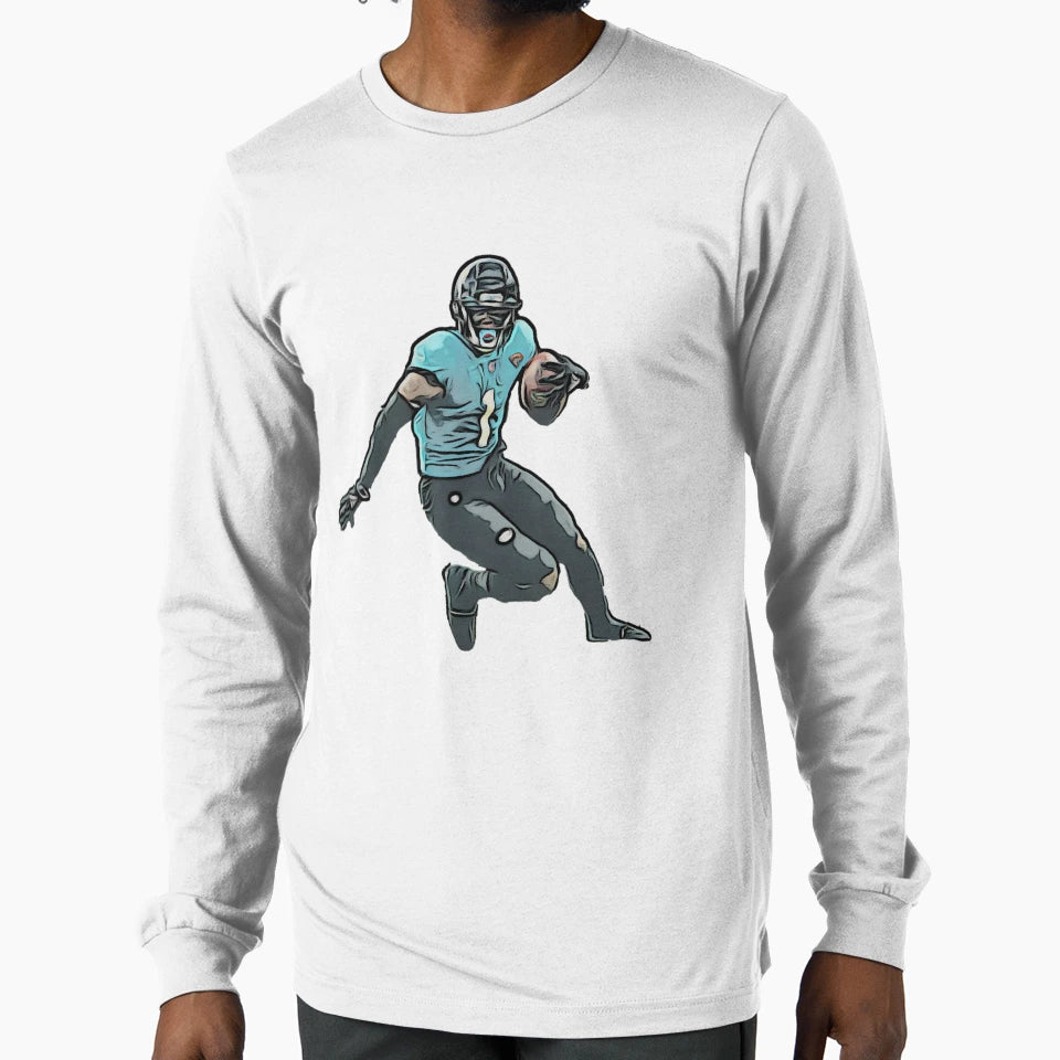 Travis Etienne Jaguars Rumble Rumble T-Shirt - Aesthetic Graphic for Adults - T-Shirt, Sweatshirt, Hoodie