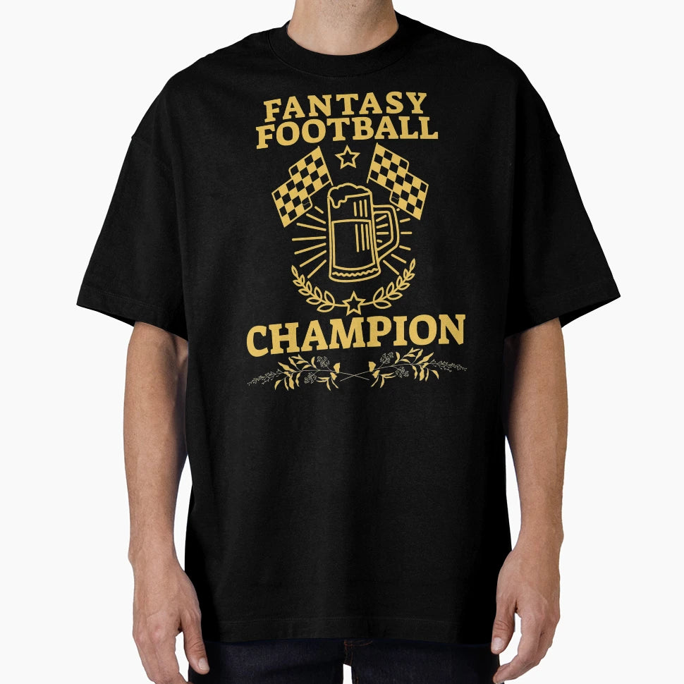 Fantasy Football Champion T-Shirt - Trendy Graphic Men Women - T-Shirt, Sweatshirt, Hoodie