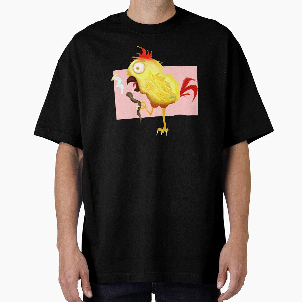 Crazy Chicken by Mariia Berezhna - Adult & Kids T-Shirts, Sweatshirts & Hoodies apparel design preview 1