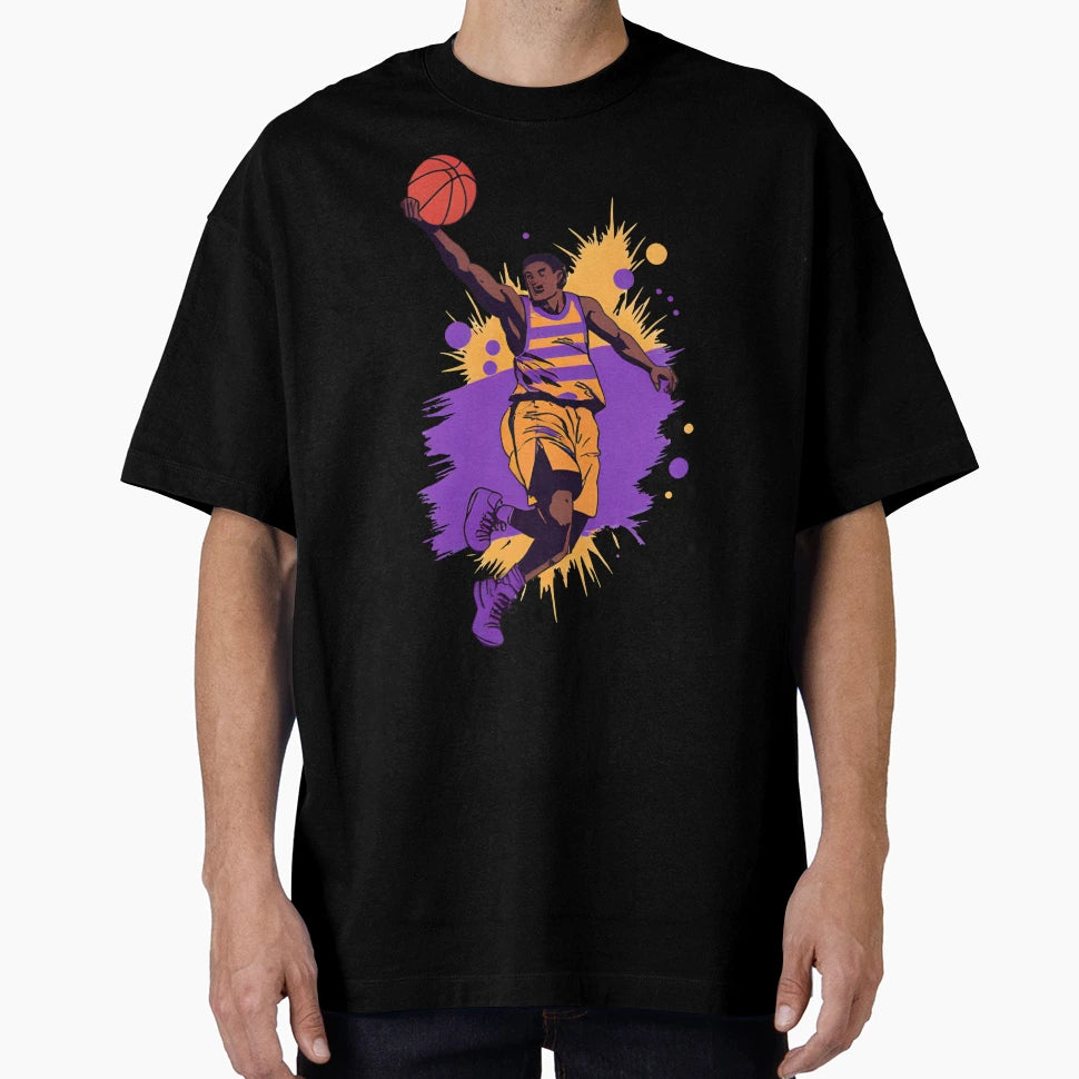 Purple Gold Basketball Energy 2 0 T-Shirt - Minimalist Print Unisex - T-Shirt, Sweatshirt, Hoodie