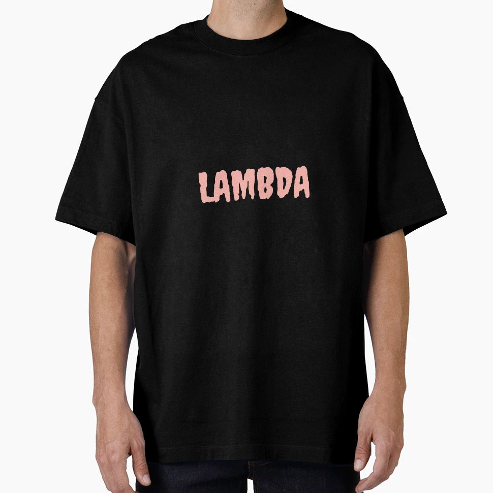 Lambda Spooky Melon T-Shirt - Minimalist Print Men Women - T-Shirt, Sweatshirt, Hoodie