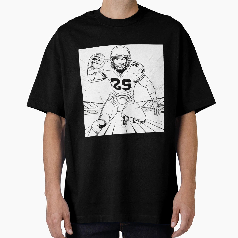 Nfl Player T-Shirt - Graphic Print for Adults - T-Shirt, Sweatshirt, Hoodie
