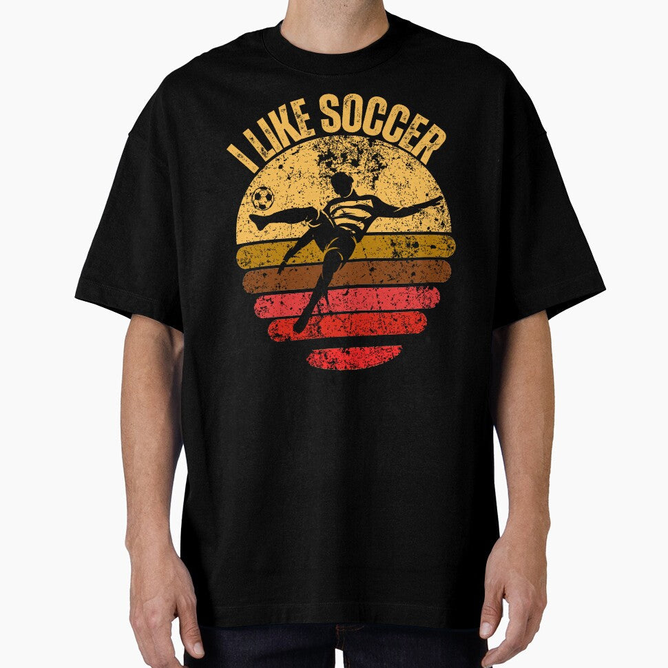 I Like Soccer Perfect Gifts For Players and Fun`s by - Adult & Kids T-Shirts, Sweatshirts & Hoodies apparel design preview 1