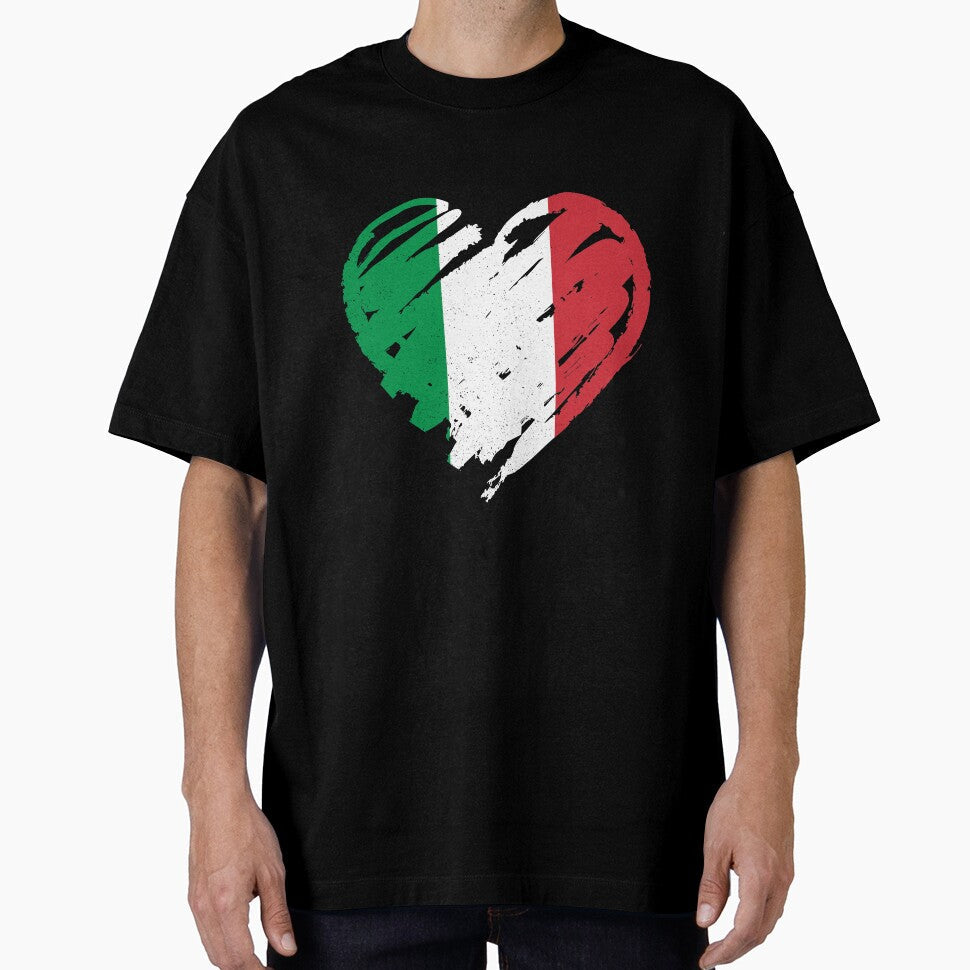 I Love Italy Io amo l'Italia by feether-store - Adult & Kids T-Shirts, Sweatshirts & Hoodies apparel design preview 1