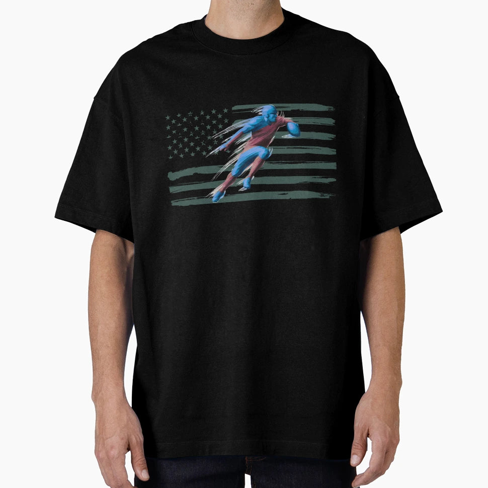 American Football Player T-Shirt - Novelty Apparel Men Women - T-Shirt, Sweatshirt, Hoodie