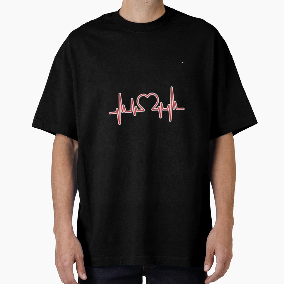 Heartbeat T-Shirt - Graphic Print for Adults - T-Shirt, Sweatshirt, Hoodie