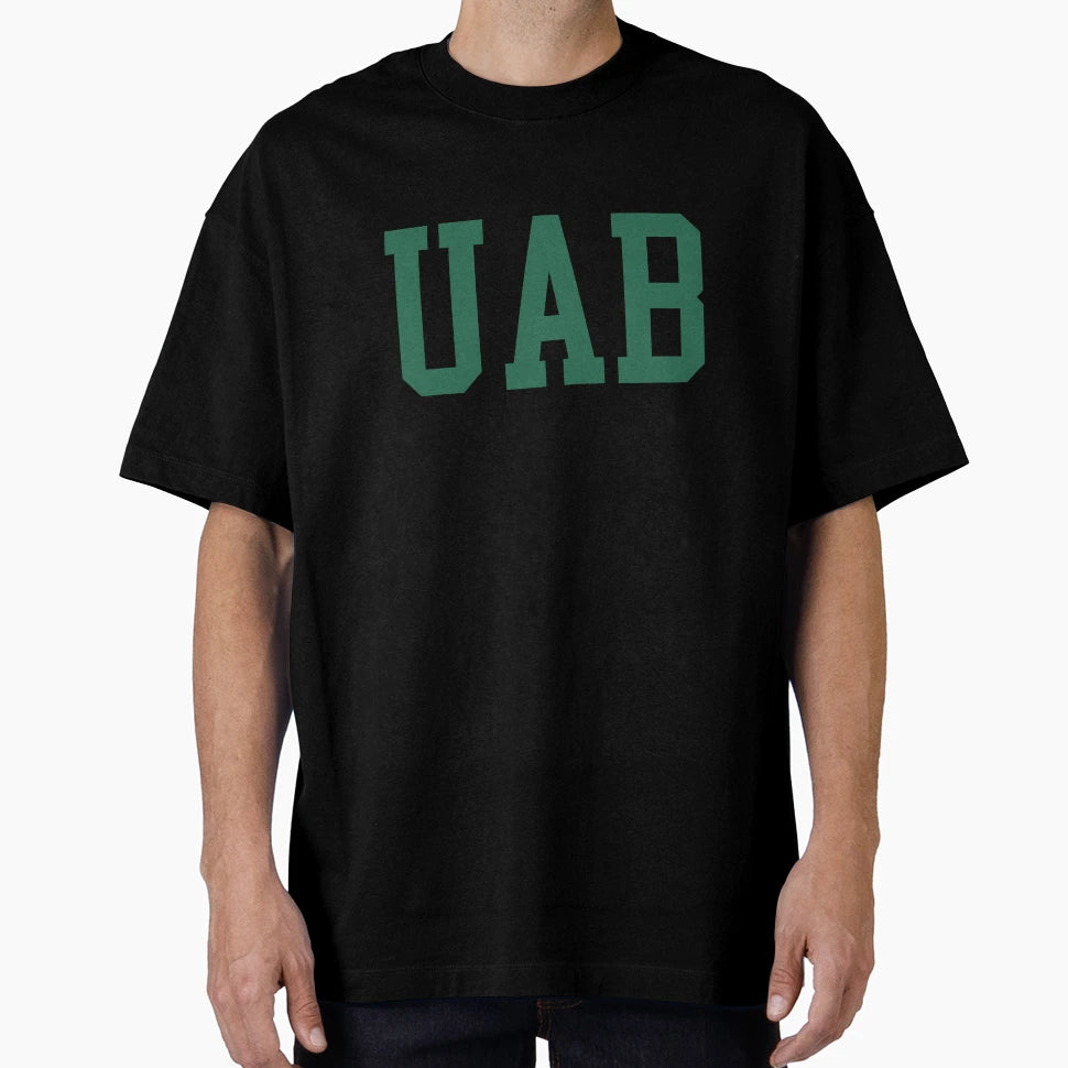 Uab College Font T-Shirt - Unique Graphic Men Women - T-Shirt, Sweatshirt, Hoodie