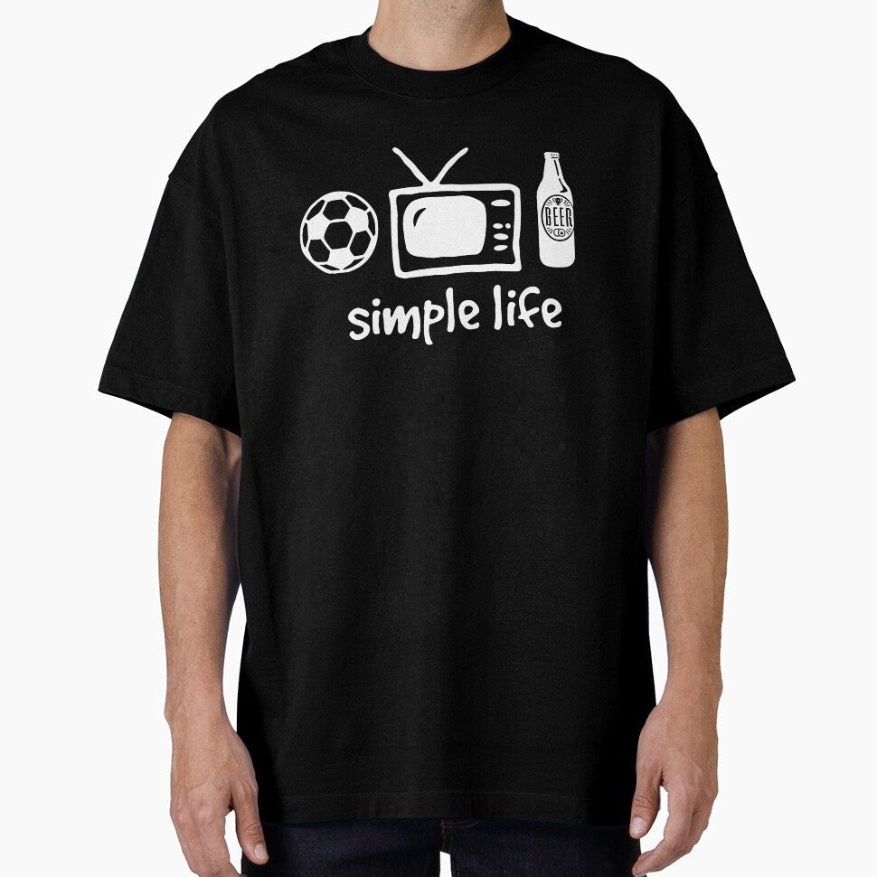 Simple life by theglitchco - Adult & Kids T-Shirts, Sweatshirts & Hoodies apparel design preview 1