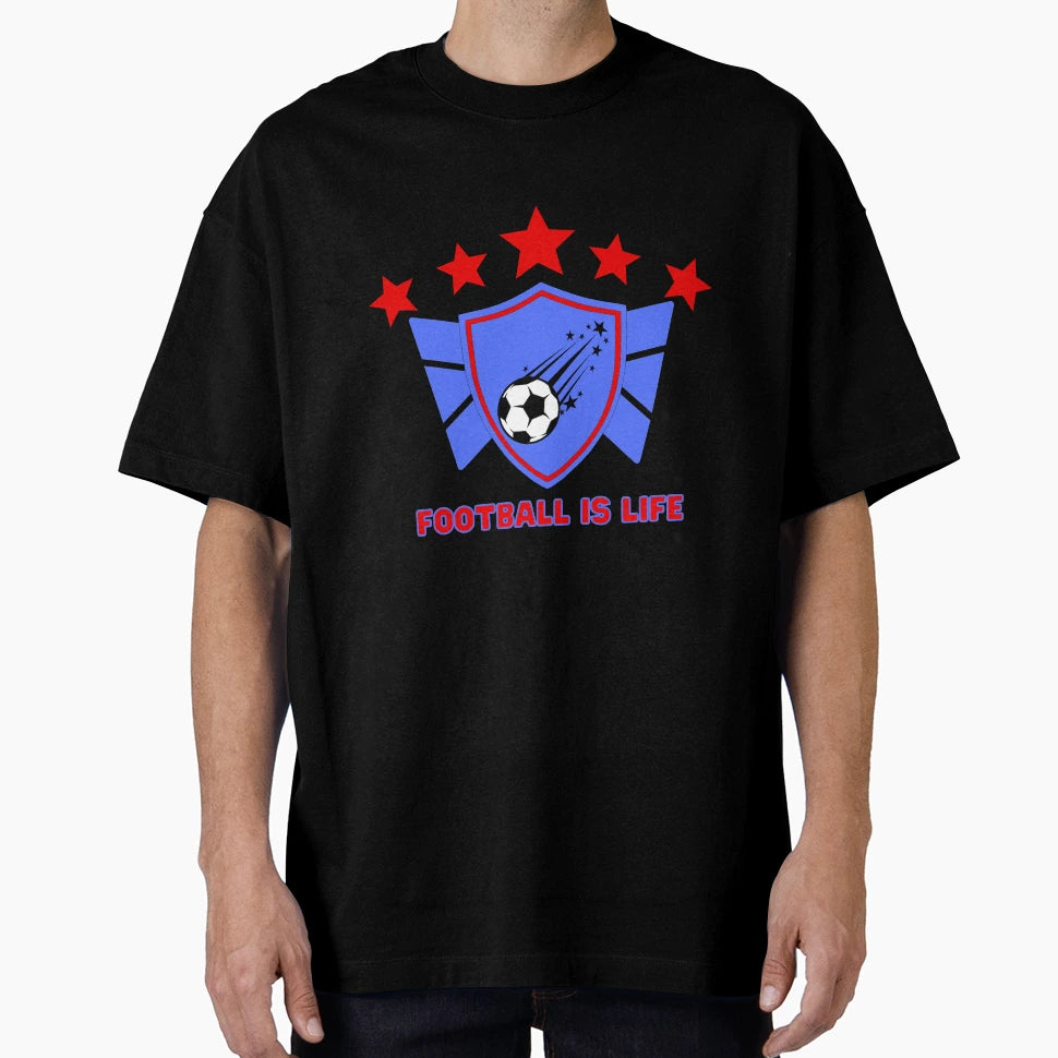 Football Is Life Coach Lasso T-Shirt - Casual Everyday Wear Men Women - T-Shirt, Sweatshirt, Hoodie