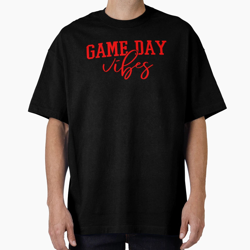 Game Day Vibes American Football T-Shirt - Unique Graphic Men Women - T-Shirt, Sweatshirt, Hoodie