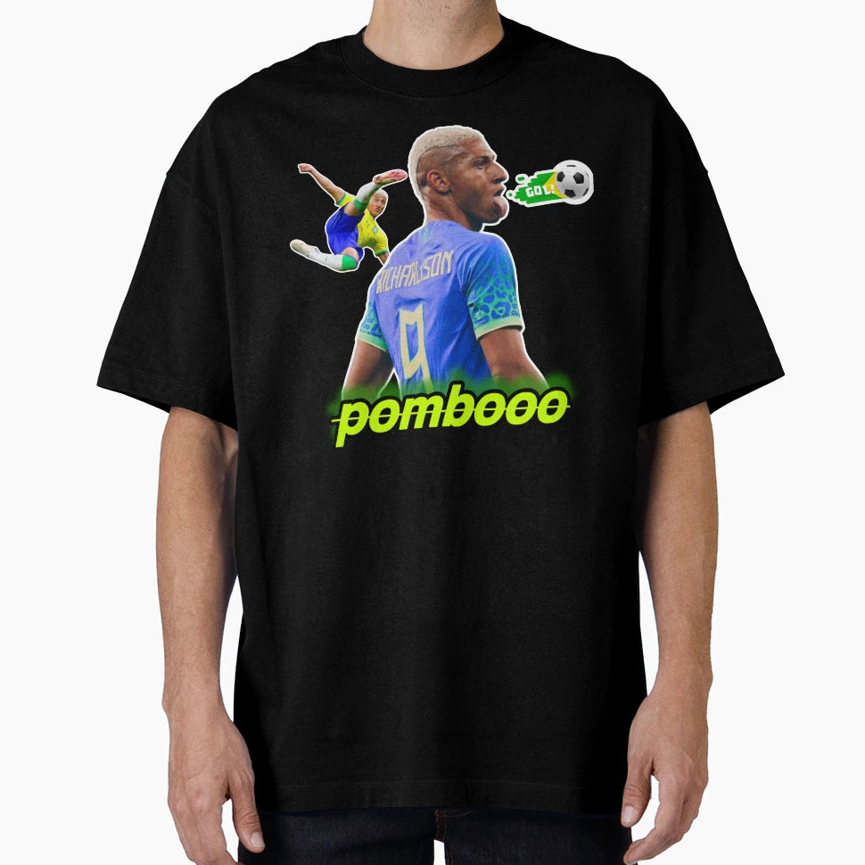 Richarlison Pombo T-Shirt - Novelty Apparel Unisex - T-Shirt, Sweatshirt, Hoodie