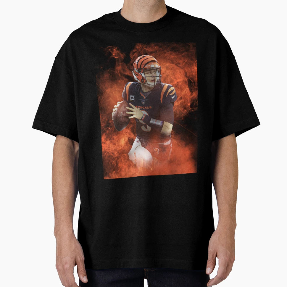 JB Cincinnati Sports Art T-Shirt - Custom Art Print Unisex - T-Shirt, Sweatshirt, Hoodie