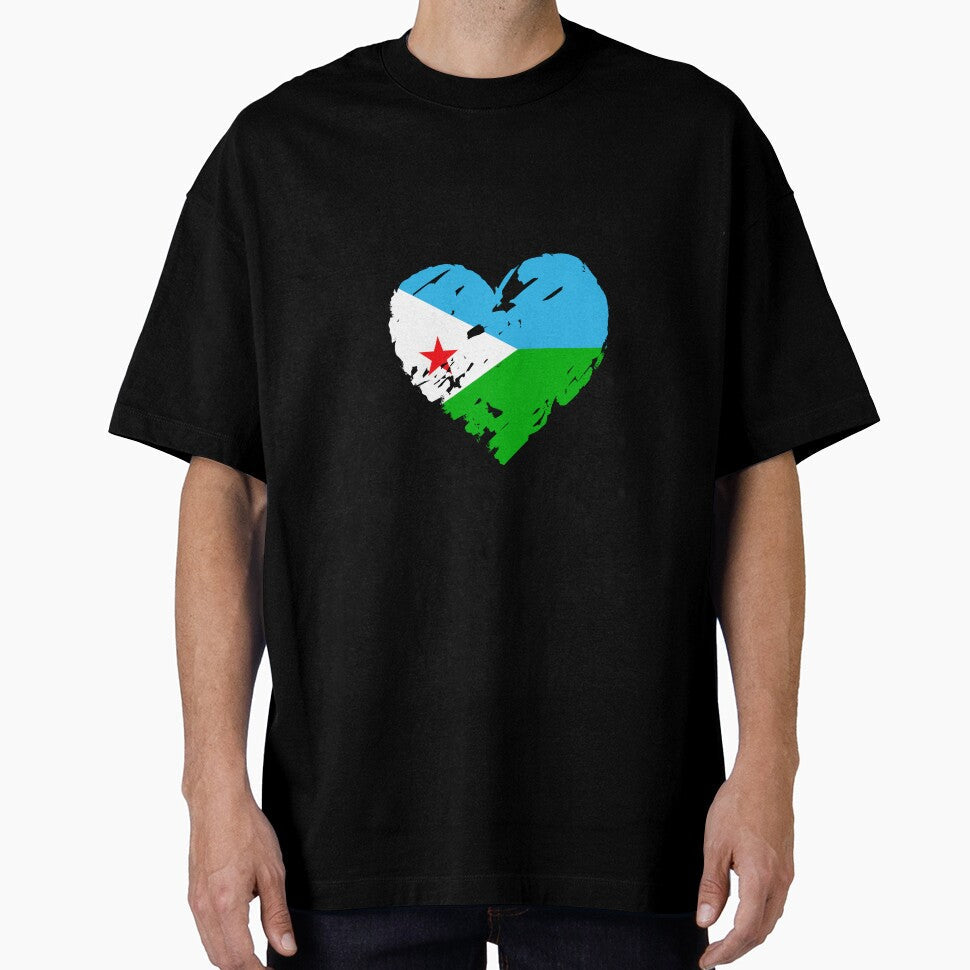 I Love Djibouti by DreamBrushy - Adult & Kids T-Shirts, Sweatshirts & Hoodies apparel design preview 1