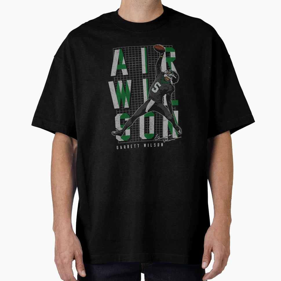 Garrett Wilson New York J One Handed T-Shirt - Unique Graphic Men Women - T-Shirt, Sweatshirt, Hoodie