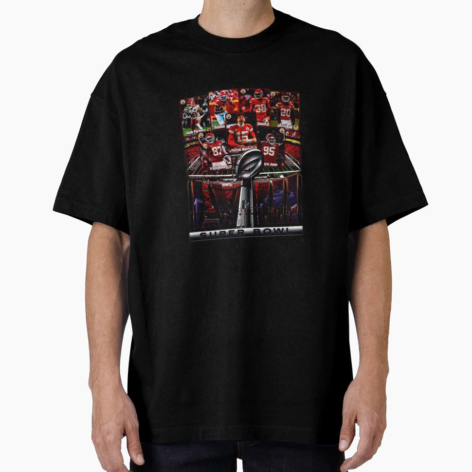 Kansas City Super Bowl Lviii T-Shirt - Unique Graphic Unisex - T-Shirt, Sweatshirt, Hoodie