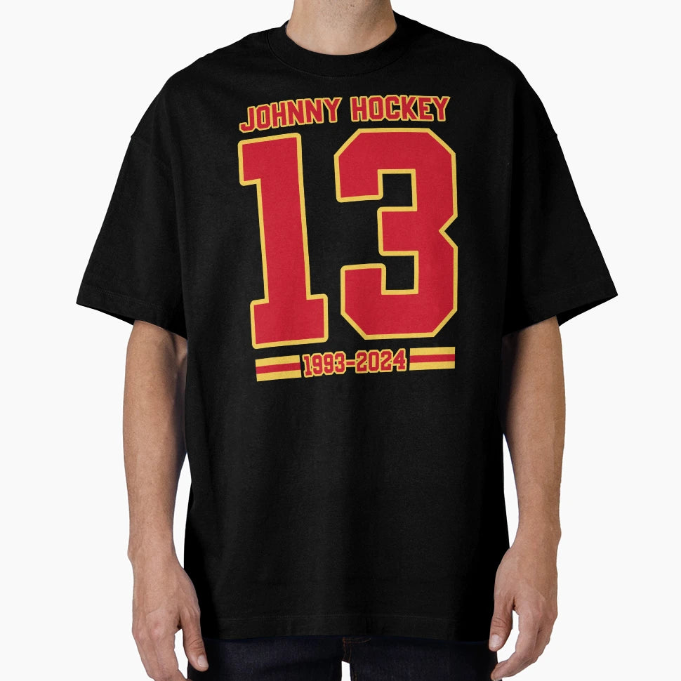Johnny Hockey T-Shirt - Unique Graphic Men Women - T-Shirt, Sweatshirt, Hoodie