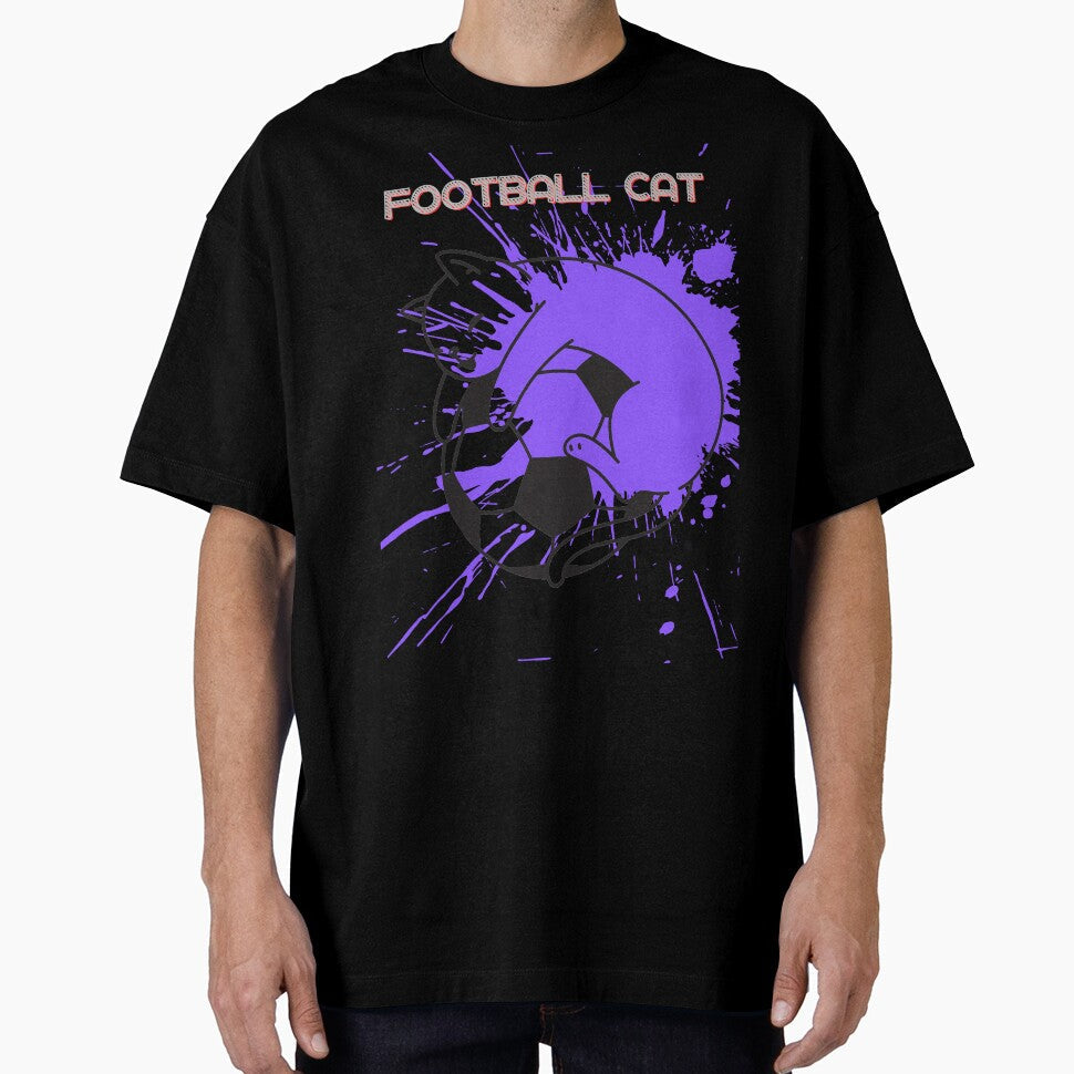 Soccer cat by CuteCatsCoffee - Adult & Kids T-Shirts, Sweatshirts & Hoodies apparel design preview 1
