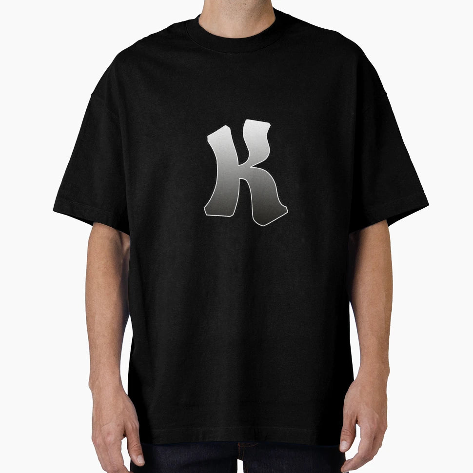 Letter K T-Shirt - Unique Graphic for Adults - T-Shirt, Sweatshirt, Hoodie