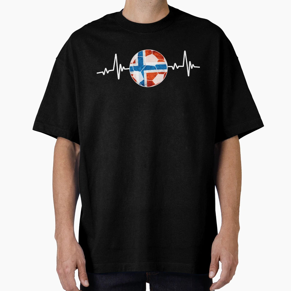 Football Norway T-Shirt - Minimalist Print for Adults - T-Shirt, Sweatshirt, Hoodie