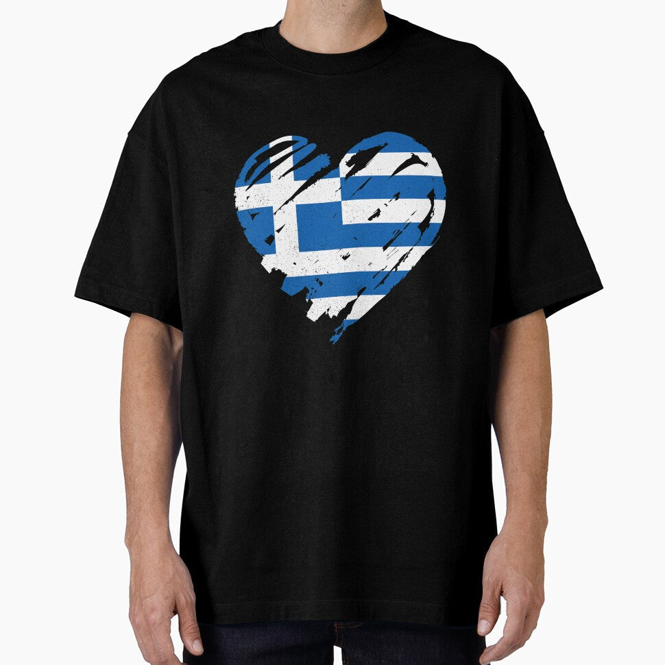 I Love Greece Λατρεύω την Ελλάδα by feether-store - Adult & Kids T-Shirts, Sweatshirts & Hoodies apparel design preview 1