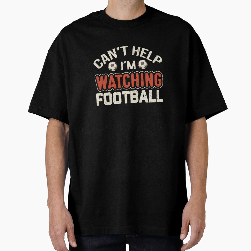 Watch Football Sport Field T-Shirt - Graphic Print for Adults - T-Shirt, Sweatshirt, Hoodie