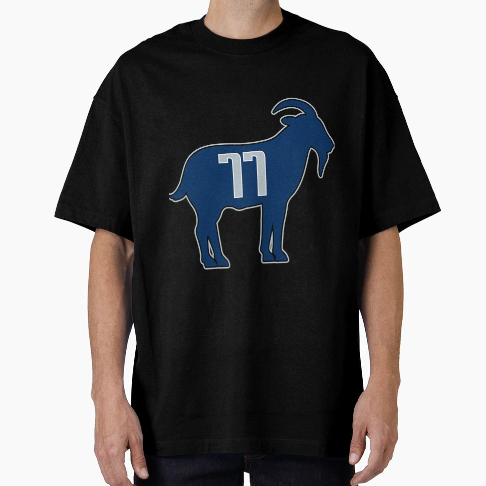 Luka Doncic T Shirtluka Doncic Goat 77 T-Shirt - Graphic Print for Adults - T-Shirt, Sweatshirt, Hoodie
