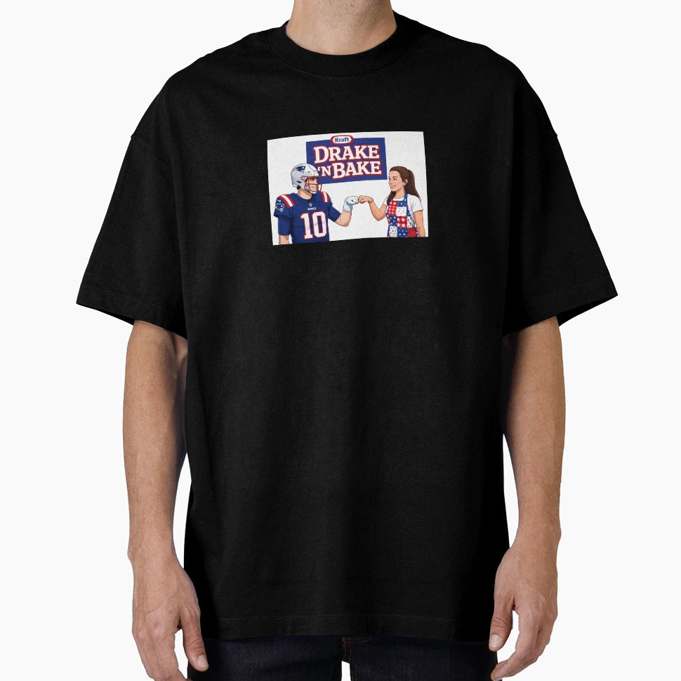 Drake And Anne Michael Maye Patriots T-Shirt - Custom Art Print Men Women - T-Shirt, Sweatshirt, Hoodie