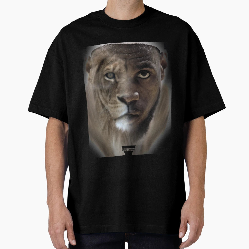 Lebron James Lion T-Shirt - Streetwear Style Men Women - T-Shirt, Sweatshirt, Hoodie