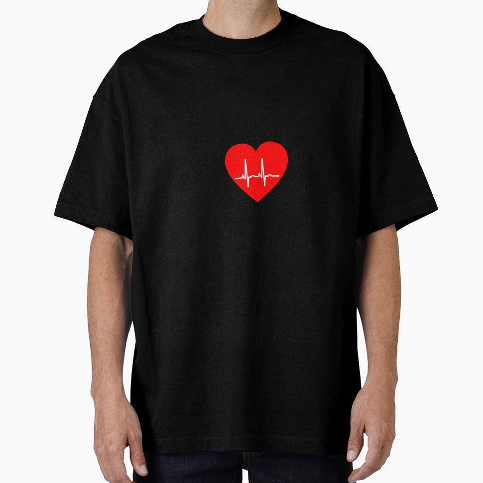 Running Heart T-Shirt - Novelty Apparel Unisex - T-Shirt, Sweatshirt, Hoodie