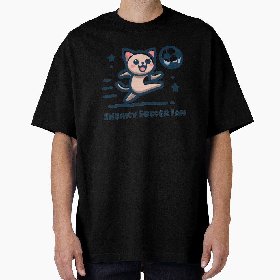 Sneaky Soccer Fan by MINE Design-Works - Adult & Kids T-Shirts, Sweatshirts & Hoodies apparel design preview 1