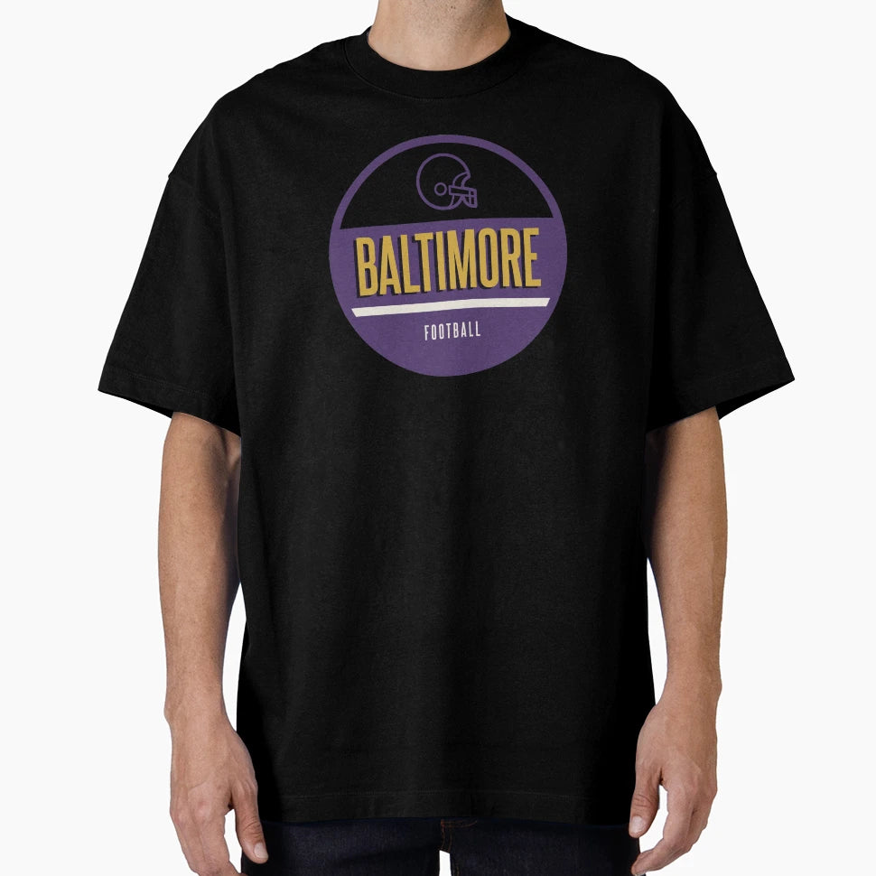 Baltimore Football T-Shirt - Aesthetic Graphic Unisex - T-Shirt, Sweatshirt, Hoodie