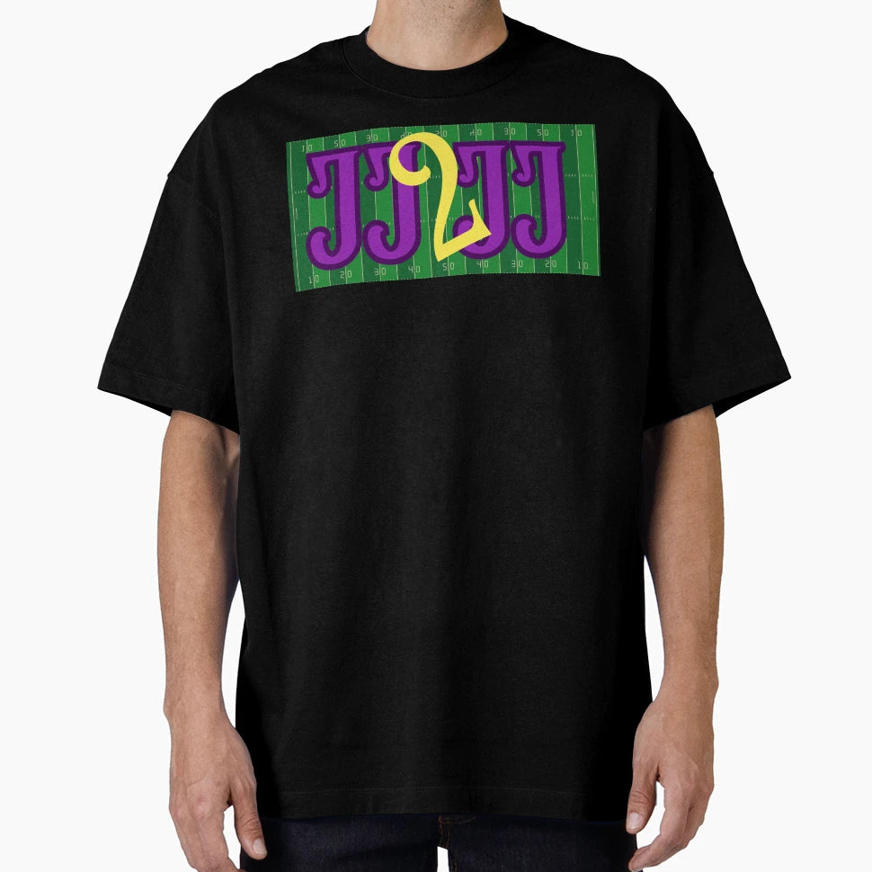 Jj 2 Jj Minnesota Vikings Football T-Shirt - Streetwear Style for Adults - T-Shirt, Sweatshirt, Hoodie