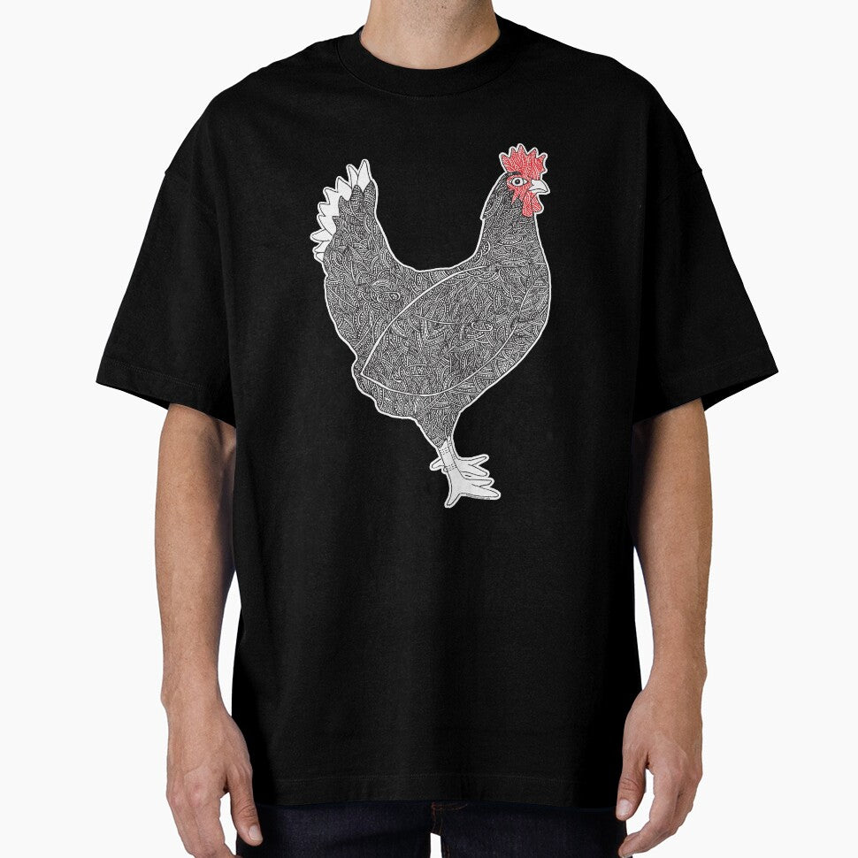 Chicken art lover fan Farm by JustKindDesigns - Adult & Kids T-Shirts, Sweatshirts & Hoodies apparel design preview 1