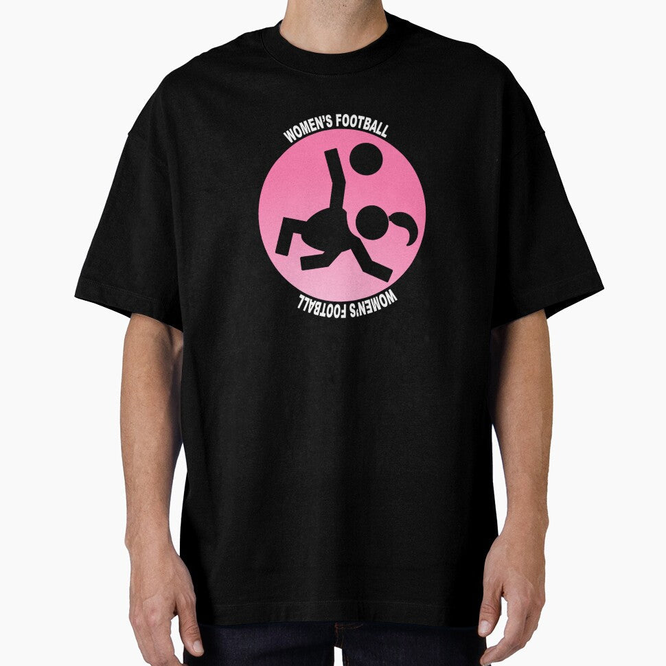 Sticker Women's Football Lady Soccer Bicycle Kick by - Adult & Kids T-Shirts, Sweatshirts & Hoodies apparel design preview 1