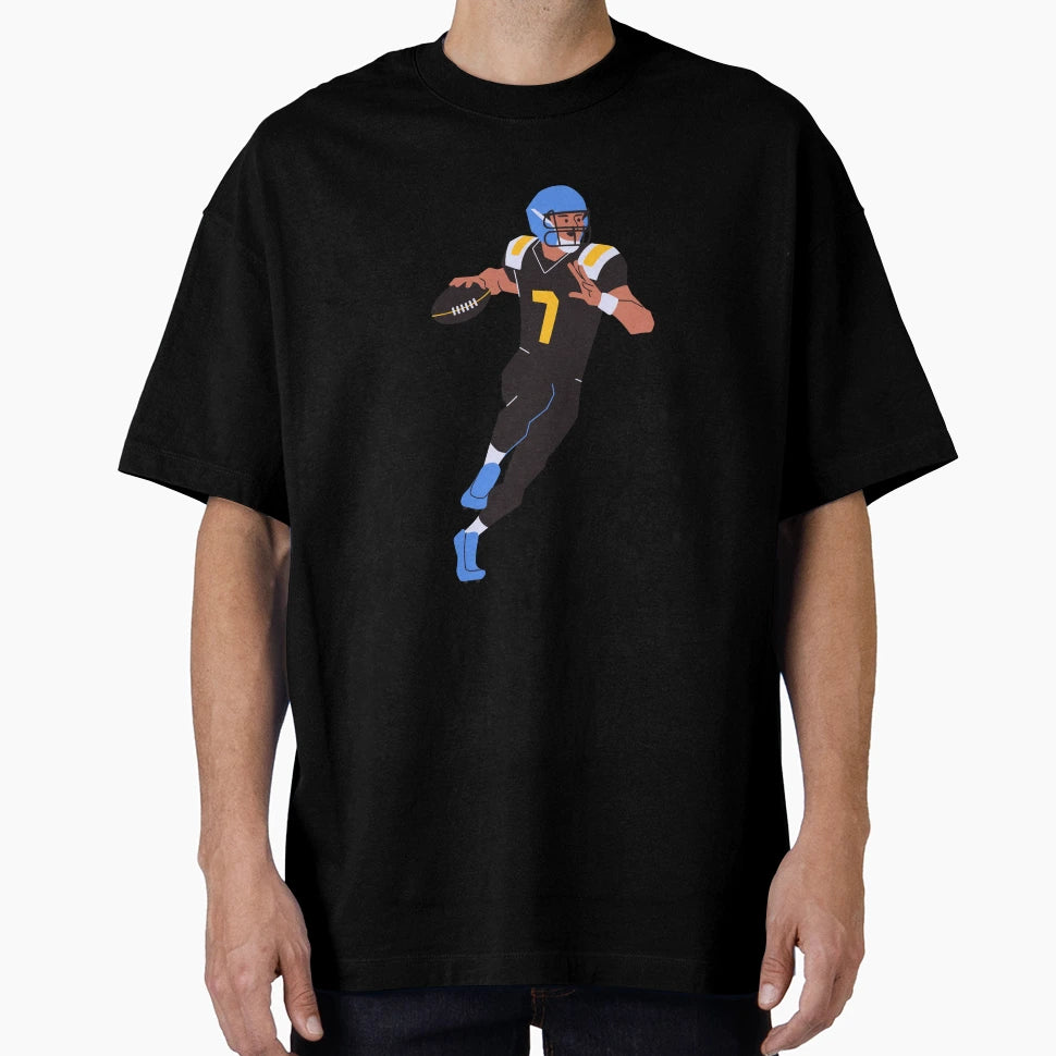 American Football Cartoon T-Shirt - Aesthetic Graphic for Adults - T-Shirt, Sweatshirt, Hoodie