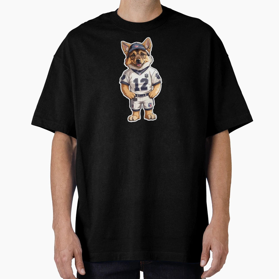 Quarterback Pawster T-Shirt - Fun Novelty Design for Adults - T-Shirt, Sweatshirt, Hoodie