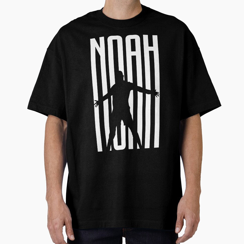 Noah Soccer Player CR Fan White by elhefe - Adult & Kids T-Shirts, Sweatshirts & Hoodies apparel design preview 1