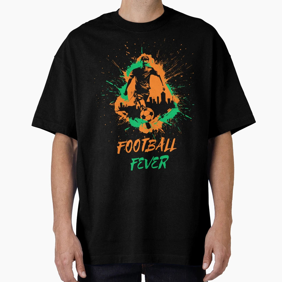Football Fever T-Shirt - Trendy Graphic Unisex - T-Shirt, Sweatshirt, Hoodie