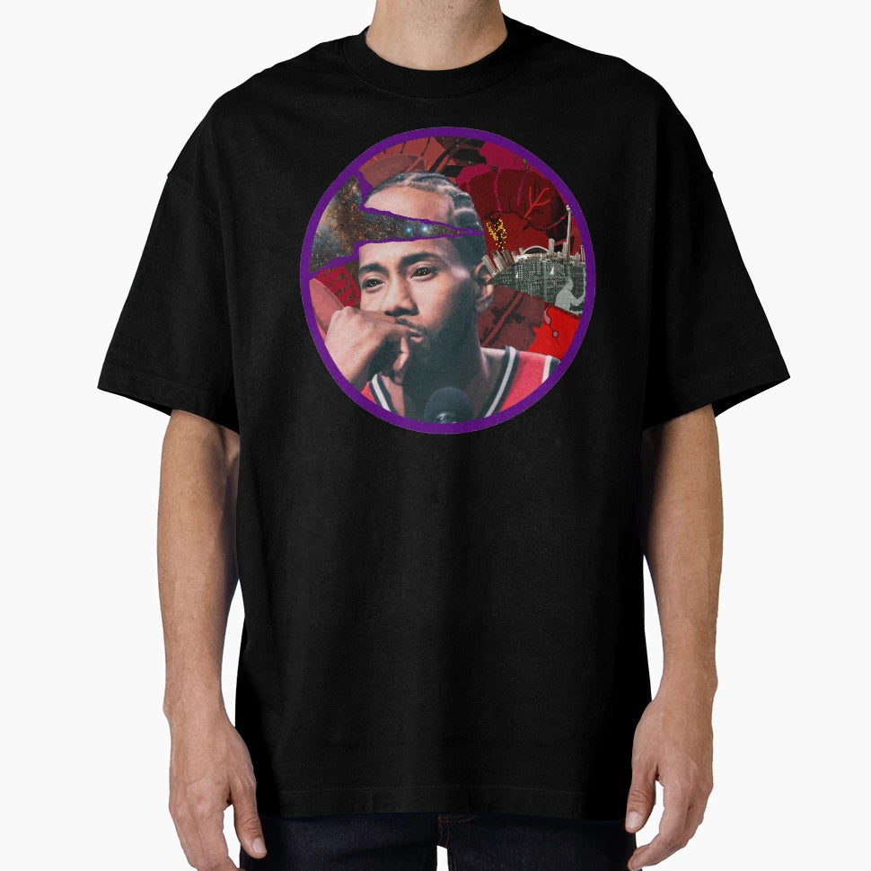 Spaced Out Kawhi Leonard T-Shirt - Custom Art Print Men Women - T-Shirt, Sweatshirt, Hoodie