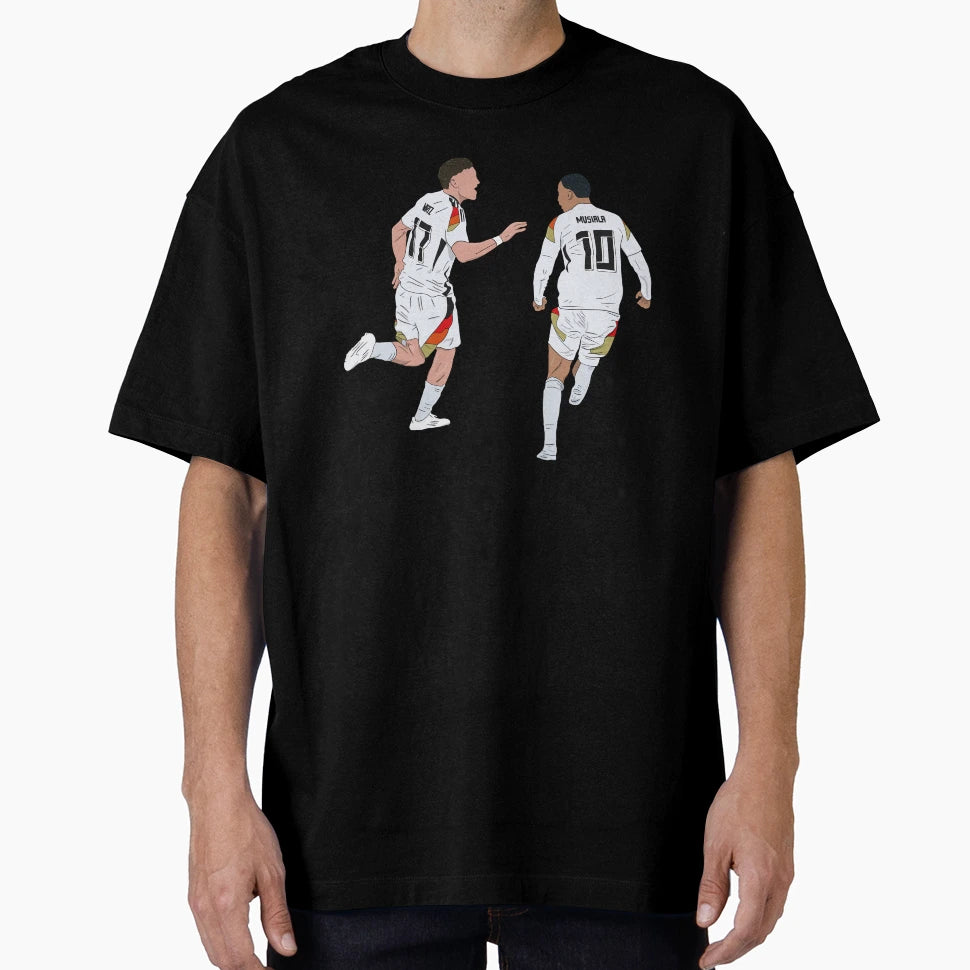 Florian Wirtz Jamal Musiala Germany T-Shirt - Trendy Graphic Men Women - T-Shirt, Sweatshirt, Hoodie