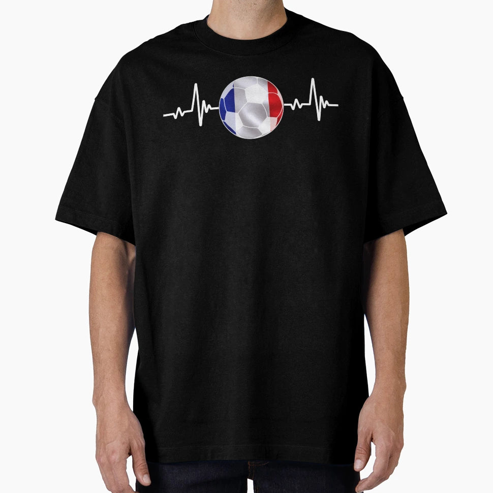 Football France T-Shirt - Minimalist Print for Adults - T-Shirt, Sweatshirt, Hoodie